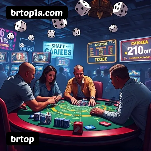 Jogos de Mesa Premium brtop - Blackjack, Roleta, Baccarat